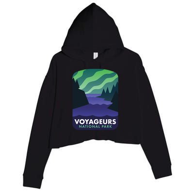 Voyageurs National Park Cool Gift Crop Fleece Hoodie