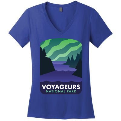 Voyageurs National Park Cool Gift Women's V-Neck T-Shirt