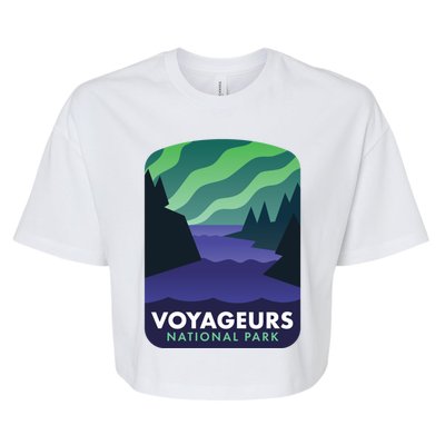 Voyageurs National Park Cool Gift Bella+Canvas Jersey Crop Tee