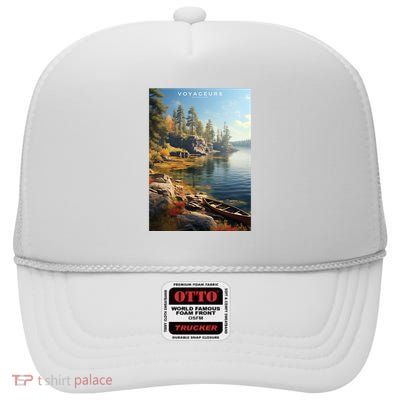 Voyageurs National Park High Crown Mesh Back Trucker Hat