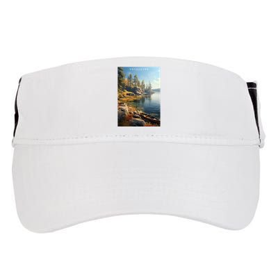 Voyageurs National Park Adult Drive Performance Visor