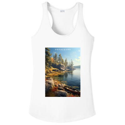 Voyageurs National Park Ladies PosiCharge Competitor Racerback Tank