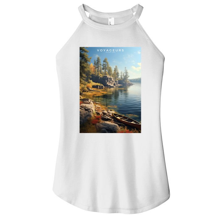 Voyageurs National Park Women's Perfect Tri Rocker Tank