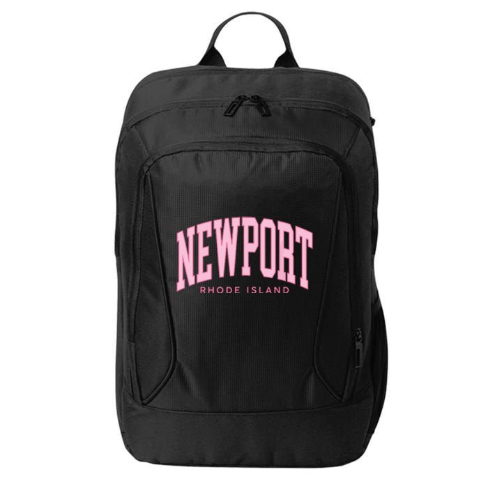 Vintage Newport Rhode Island Retro Prepp Girl City Backpack