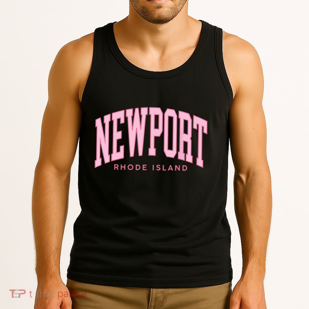 Vintage Newport Rhode Island Retro Prepp Girl Tank Top