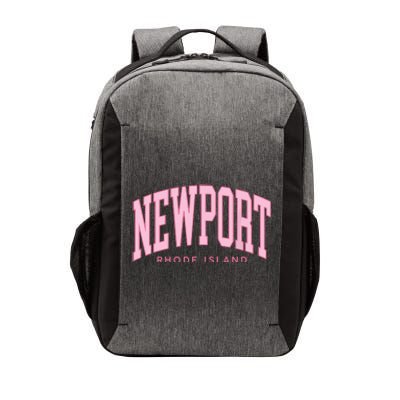 Vintage Newport Rhode Island Retro Prepp Girl Vector Backpack