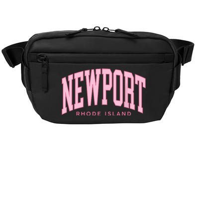 Vintage Newport Rhode Island Retro Prepp Girl Crossbody Pack