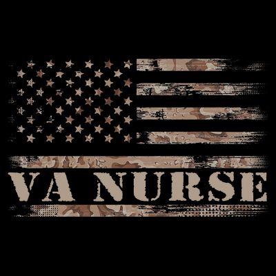 VA Nurse Real American Hero 4th of July US Patriotic Vintage T-Shirt