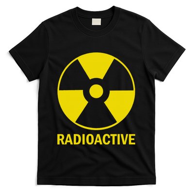 Vintage Nostalgic Radioactive Nuclear War Symbol T-Shirt