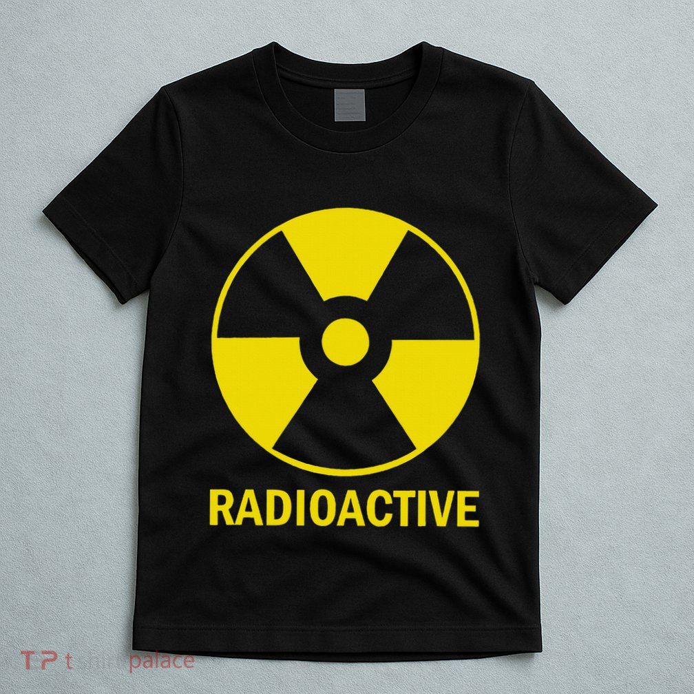 Vintage Nostalgic Radioactive Nuclear War Symbol T-Shirt