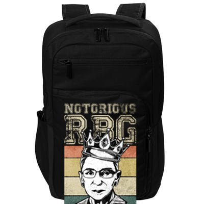 Vintage Notorious Ready To Dissent Pro Choice RBG Impact Tech Backpack