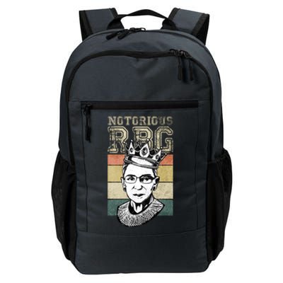 Vintage Notorious Ready To Dissent Pro Choice RBG Daily Commute Backpack