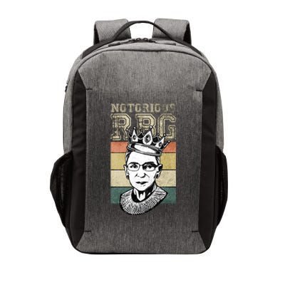 Vintage Notorious Ready To Dissent Pro Choice RBG Vector Backpack