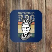 Vintage Notorious Ready To Dissent Pro Choice RBG Coaster