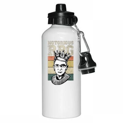 Vintage Notorious Ready To Dissent Pro Choice RBG Aluminum Water Bottle