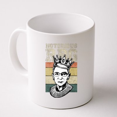 Vintage Notorious Ready To Dissent Pro Choice RBG Coffee Mug