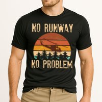 VIntage No Runway No Problem Helicopter Performance Shirt