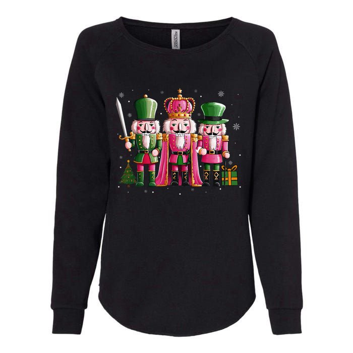 Vintage Nutcracker Squad Christmas Womens California Wash Sweatshirt