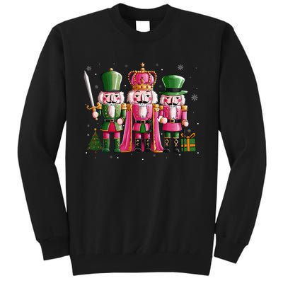 Vintage Nutcracker Squad Christmas Tall Sweatshirt