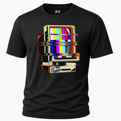 Vaporwave No Signal Television Off Air Glitch Computer Art Performance Shirt