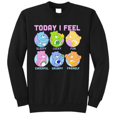 Vintage Neon Today I Feel Emotions Box Ups Sweatshirt