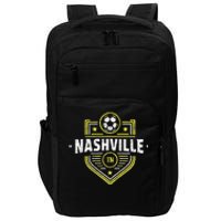 Vintage Nashville Tn Emblem Distressed Impact Tech Backpack