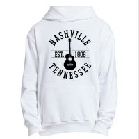 Vintage Nashville Tennessee Guitar Country Music City Urban Pullover Hoodie