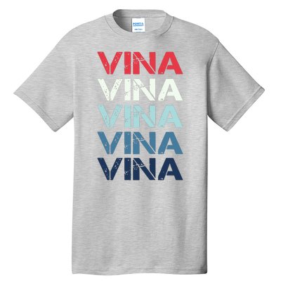 Vina Name T Shirt Vina Classic Vintage Tall T-Shirt