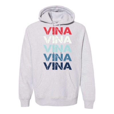 Vina Name T Shirt Vina Classic Vintage Premium Hoodie