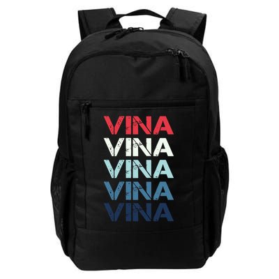 Vina Name T Shirt Vina Classic Vintage Backpack