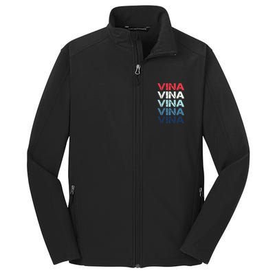 Vina Name T Shirt Vina Classic Vintage Core Soft Shell Jacket