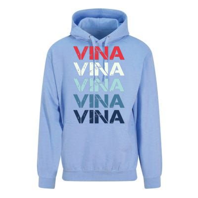 Vina Name T Shirt Vina Classic Vintage Unisex Surf Hoodie