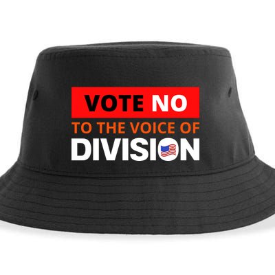 Vote No To The Voice Of Division Sustainable Bucket Hat