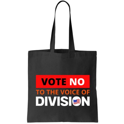 Vote No To The Voice Of Division Bag