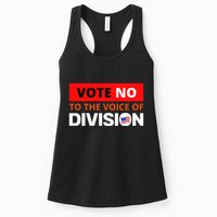Vote No To The Voice Of Division Womens Tank Top