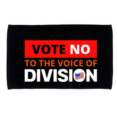 Vote No To The Voice Of Division Microfiber Hand Towel