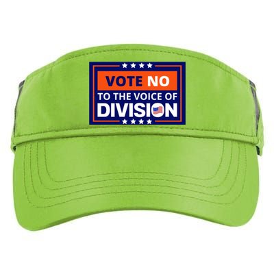 Vote No To The Voice Of Division Adult Drive Performance Visor