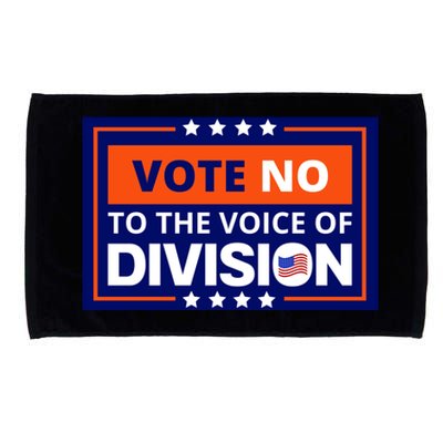 Vote No To The Voice Of Division Microfiber Hand Towel