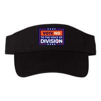 Vote No To The Voice Of Division Valucap Bio-Washed Visor