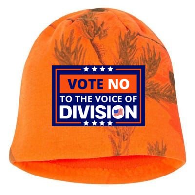 Vote No To The Voice Of Division Kati - Camo Knit Beanie