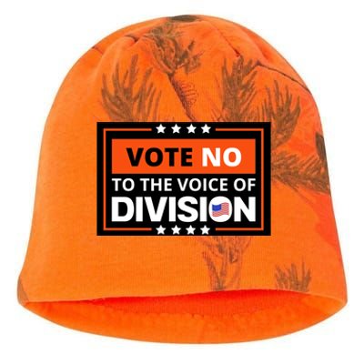 Vote No To The Voice Of Division Kati - Camo Knit Beanie