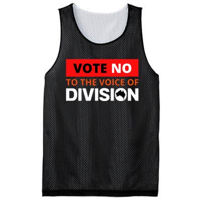 Vote No To The Voice Of Division Mesh Reversible Basketball Jersey Tank