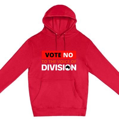 Vote No To The Voice Of Division Premium Pullover Hoodie