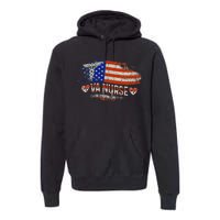 VA Nurse Trauma Nurse Nursing Proud Veterans Affair Nurse Premium Hoodie