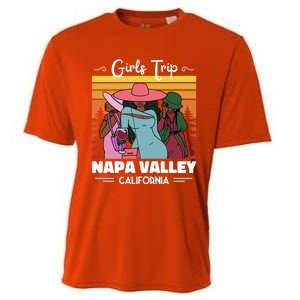 Vacation Napa Valley California Wine Trip Funny Gift Cooling Performance Crew T-Shirt