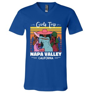 Vacation Napa Valley California Wine Trip Funny Gift V-Neck T-Shirt