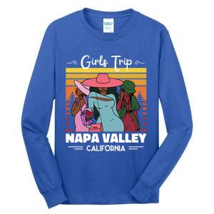 Vacation Napa Valley California Wine Trip Funny Gift Tall Long Sleeve T-Shirt