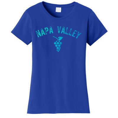 Vintage Napa Valley California Wine Country Meaningful Gift Souvenir Meaningful Women's T-Shirt