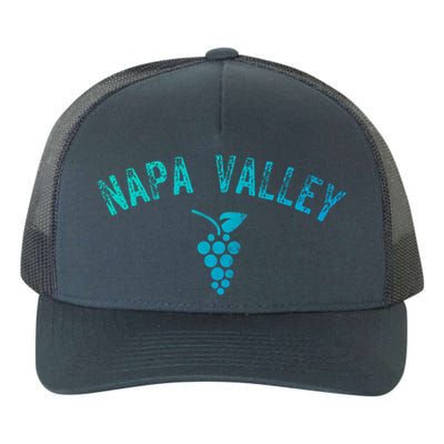 Vintage Napa Valley California Wine Country Meaningful Gift Souvenir Meaningful Yupoong Adult 5-Panel Trucker Hat