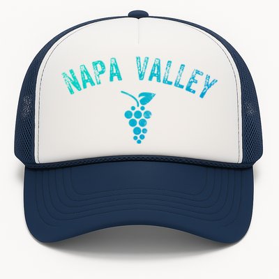 Vintage Napa Valley California Wine Country Meaningful Gift Souvenir Meaningful Trucker Hat